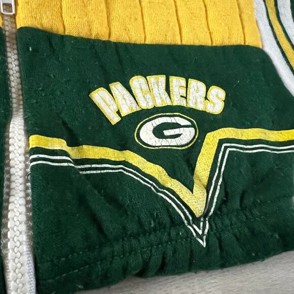 Bull Frog Green Bay Packers Bodysuit Baby 18 Months - Picture 6 of 7